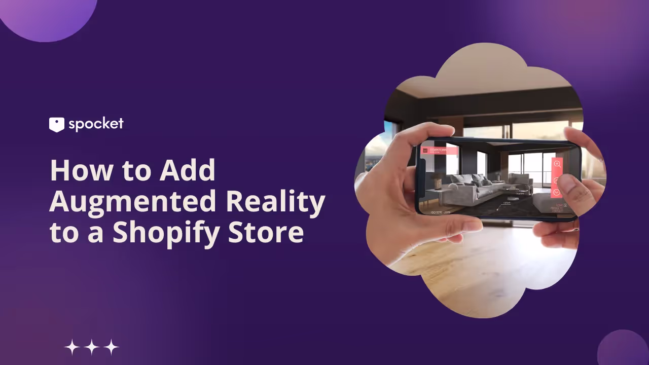 So fügen Sie Augmented Reality zu einem Shopify-Shop hinzu